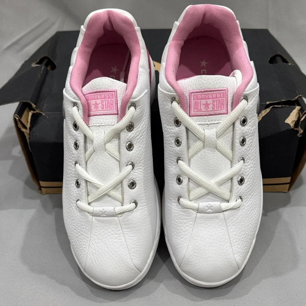 Vintage Converse Women’s Sneakers – Size 9 – White & Pink – NWB - Deadstock - Picture 6 of 11